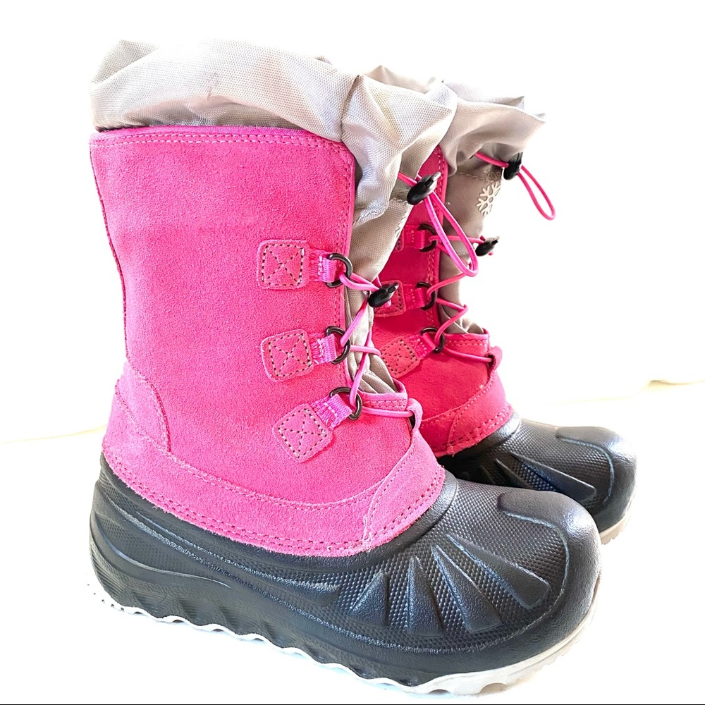 UGG Pink Winter Snow Boots Size 4 (Girls) NWOT